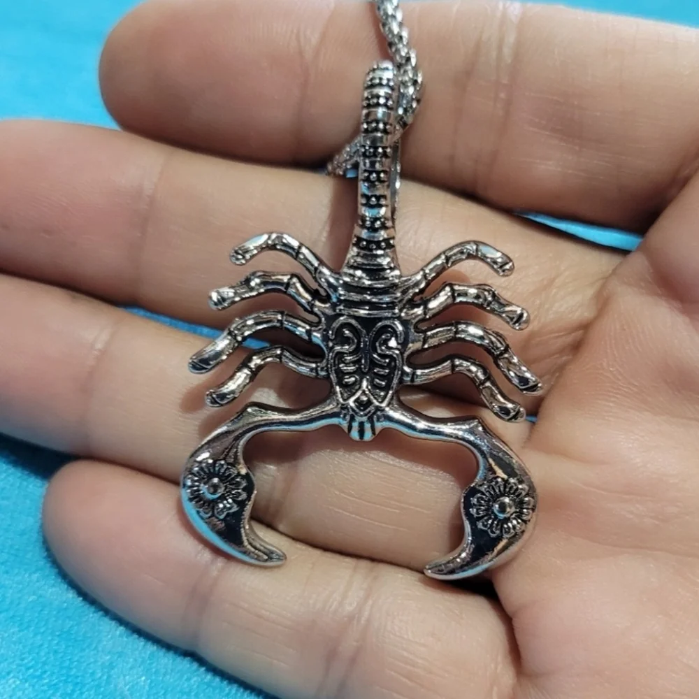 Men Scorpions Stainless steel Necklace